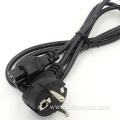 IEC EU Plug PC AC Power Cord Cable